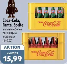 Aktiv Irma Coca-Cola, Fanta, Sprite Angebot