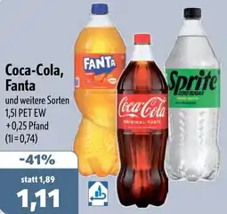 Aktiv Irma Coca-Cola, Fanta Angebot