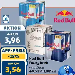 Aktiv Irma Red Bull Energy Drink Angebot