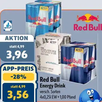 Aktiv Irma Red Bull Energy Drink Angebot