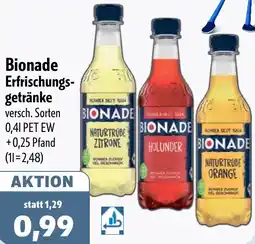 Aktiv Irma Bionade Erfrischungsgetränke Angebot