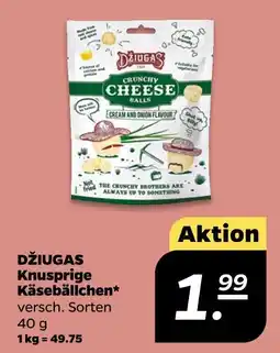 NETTO Džiugas knusprige käsebällchen Angebot