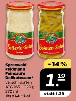 NETTO Spreewald feldmann sellerie-salat Angebot