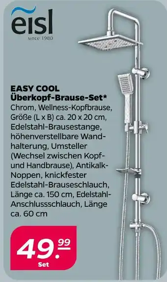 NETTO Eisl easy cool überkopf-brause-set Angebot