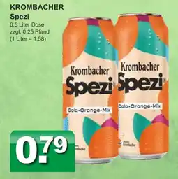 Getränkeparadies Gefromm Krombacher spezi Angebot