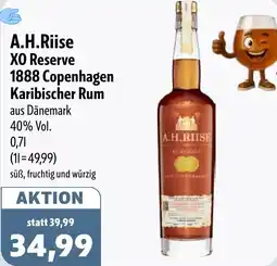 Aktiv Irma A.H.Riise XO Reserve 1888 Copenhagen Karibischer Rum Angebot