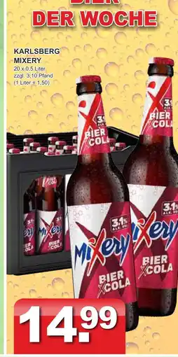 Getränkeparadies Gefromm Karlsberg mixery bier x cola Angebot