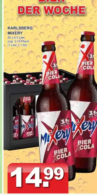 Getränkeparadies Gefromm Karlsberg mixery bier x cola Angebot