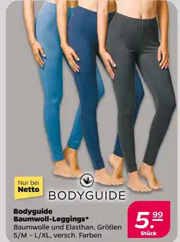 NETTO Bodyguide baumwoll-leggings Angebot