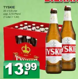Getränkeparadies Gefromm Tyskie tyskie Angebot