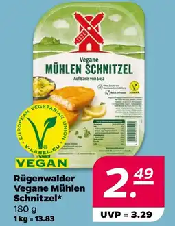 NETTO Rügenwalder vegane mühlen schnitzel Angebot