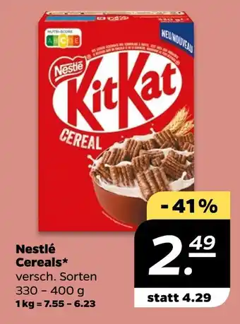 NETTO Nestlé kitkat cereals Angebot
