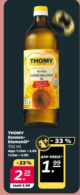 NETTO Thomy sonnenblumenöl Angebot