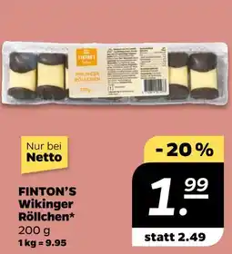 NETTO Finton's wikinger röllchen Angebot
