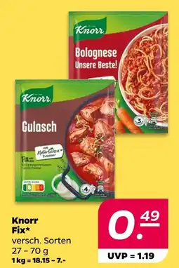 NETTO Knorr fix bolognese Angebot