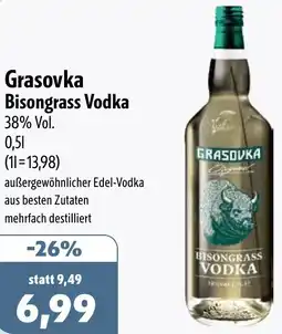 Aktiv Irma Grasovka Bisongrass Vodka Angebot