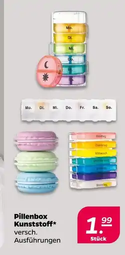 NETTO Pillenbox kunststoff Angebot
