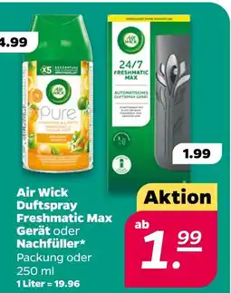 NETTO Air wick duftspray freshmatic max nachfüller Angebot