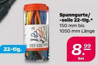 NETTO Spanngurte/-seile 22-tlg Angebot