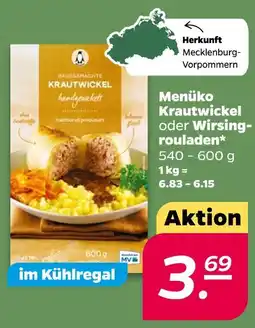 NETTO Menüko krautwickel Angebot