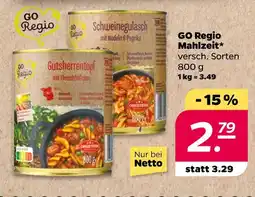NETTO Go regio gutsherrentopf mit fleischbällchen Angebot