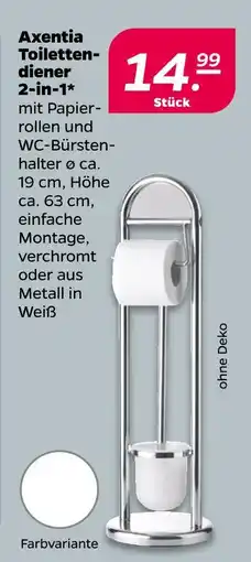 NETTO Axentia toilettendiener 2-in-1 Angebot