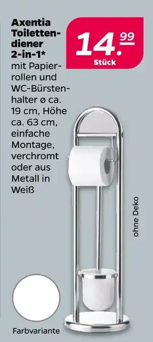 NETTO Axentia toilettendiener 2-in-1 Angebot