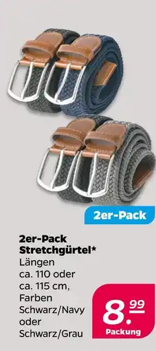 NETTO 2er-pack stretchgürtel Angebot