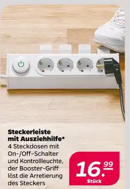 NETTO Steckerleiste mit ausziehhilfe Angebot