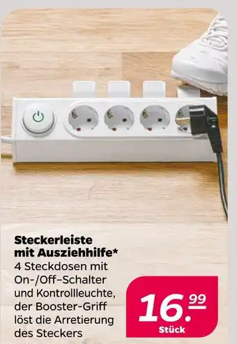 NETTO Steckerleiste mit ausziehhilfe Angebot