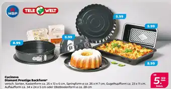 NETTO Cucinova diamant prestige backform kastenform Angebot