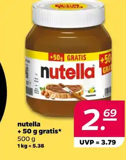 NETTO Ferrero nutella Angebot