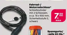 NETTO Fahrrad-/motorradschloss Angebot