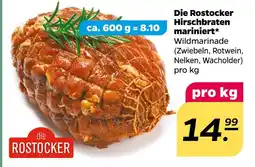 NETTO Die rostocker hirschbraten mariniert Angebot