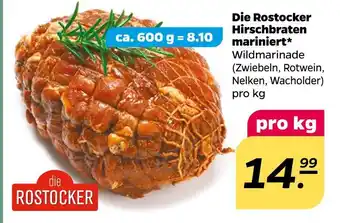 NETTO Die rostocker hirschbraten mariniert Angebot