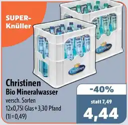 Aktiv Irma Christinen Bio Mineralwasser Angebot