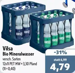 Aktiv Irma Vilsa Bio Mineralwasser Angebot