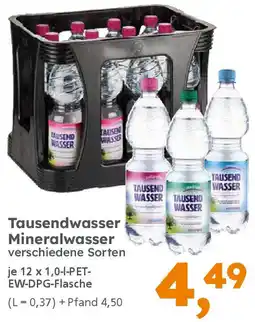 Globus Baumarkt Tausendwasser Mineralwasser Angebot