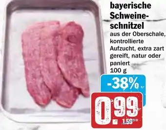 AEZ bayerische Schweineschnitzel Angebot