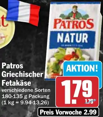 AEZ Patros Griechischer Fetakäse Angebot
