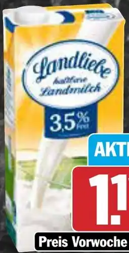 AEZ Landliebe H-Landmilch Angebot