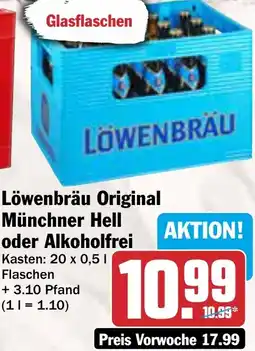 AEZ Löwenbräu Original Münchner Hell oder Alkoholfrei Angebot