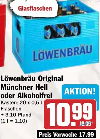 AEZ Löwenbräu Original Münchner Hell oder Alkoholfrei Angebot