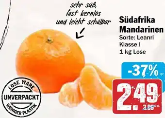 AEZ Südafrika Mandarinen Angebot