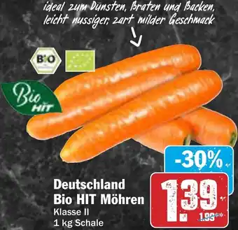 AEZ Deutschland Bio HIT Möhren Angebot
