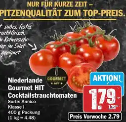 AEZ Niederlande Gourmet HIT Cocktailstrauchtomaten Angebot
