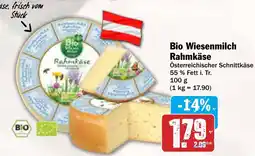AEZ Bio Wiesenmilch Rahmkäse Angebot