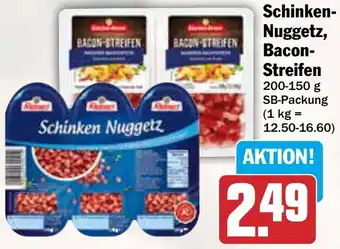 AEZ Schinken- Nuggetz, Bacon- Streifen Angebot