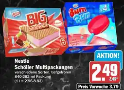 AEZ Nestlé Schöller Multipackungen Angebot