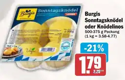 AEZ Burgis Sonntagsknödel oder Knödelinos Angebot